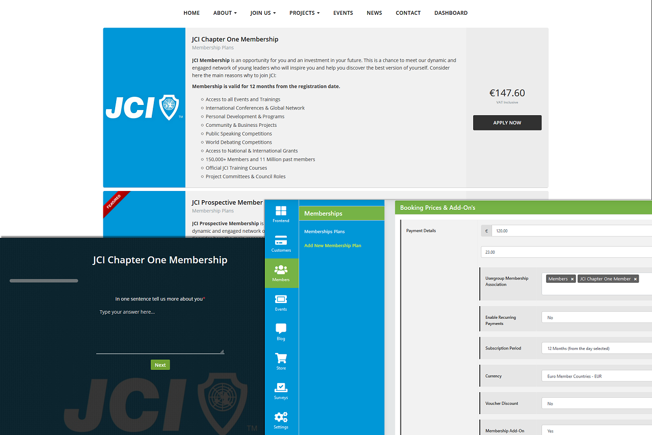 JCW Platform Features